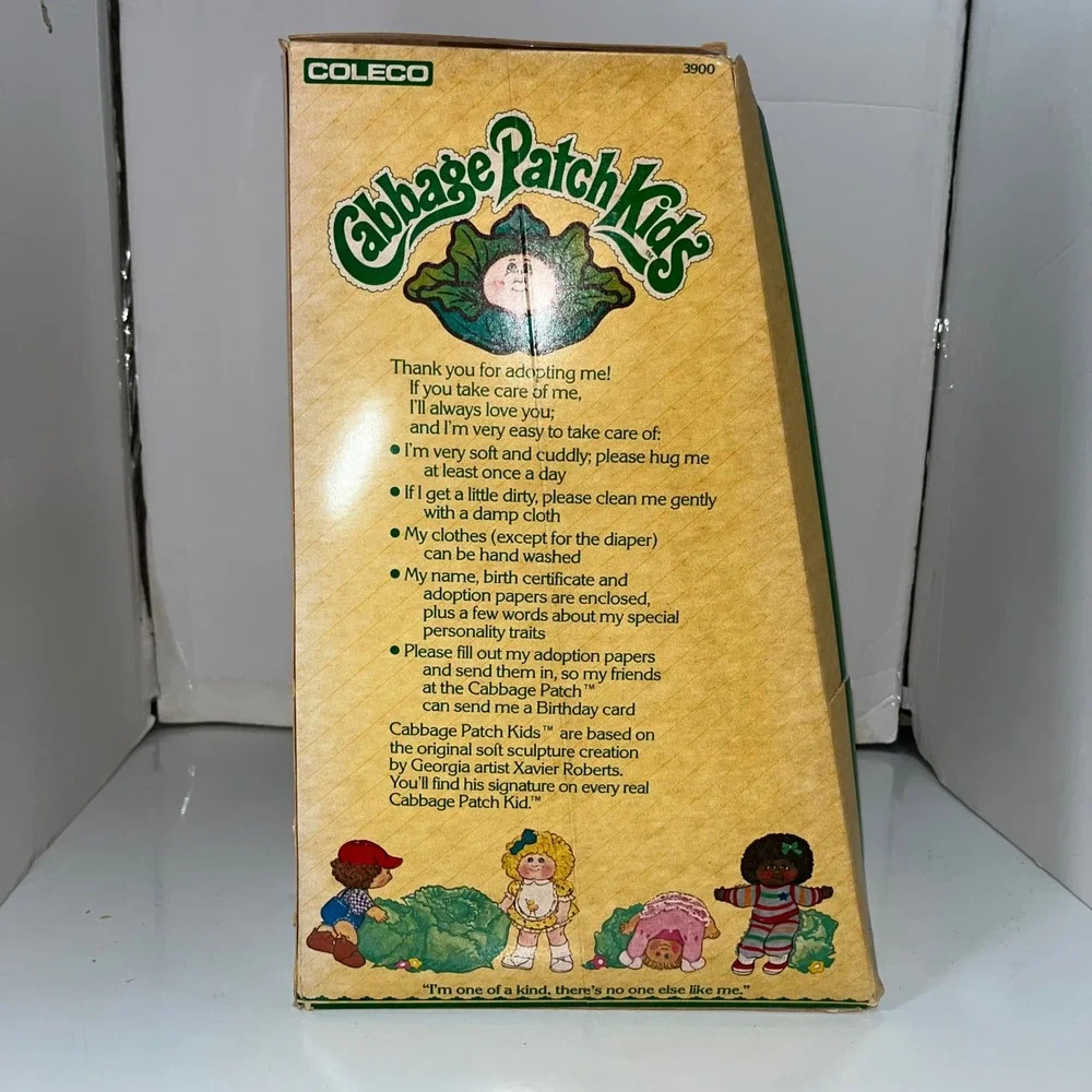 Vintage 1983 Cabbage Patch Kids Doll Coleco Meyer Lincoln Auburn Hair Brown Eyes